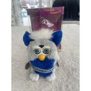 Millennium Furby Limited Edition 1999 Blue Silver #225595/250000 NIB Tested